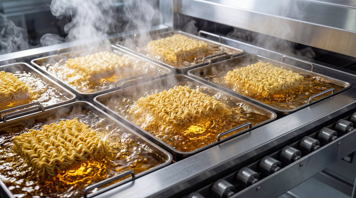 Air-Dried vs. Flash-Fried Noodles