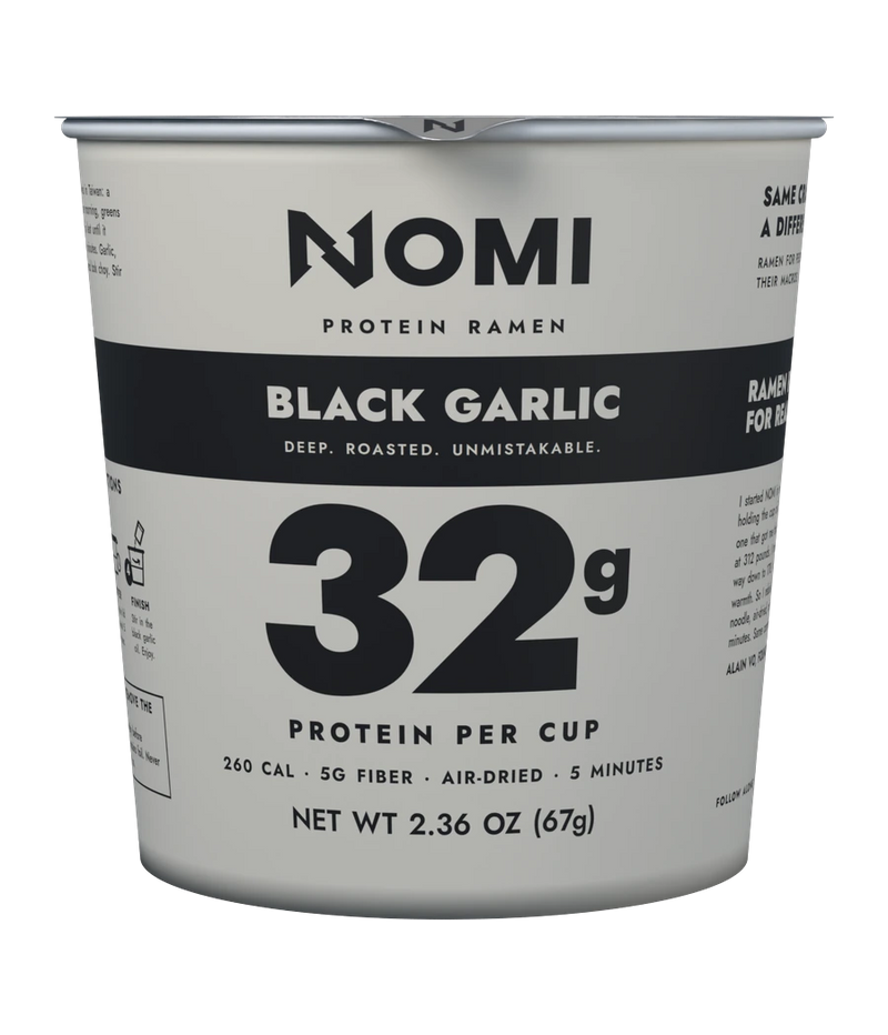 Black Garlic Ramen cup