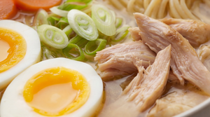 Roasted Chicken Broth Ramen
