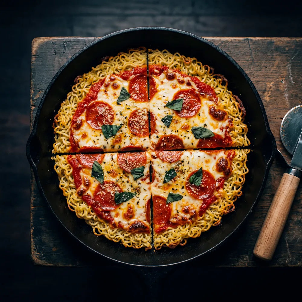 Protein Ramen Pizza photo