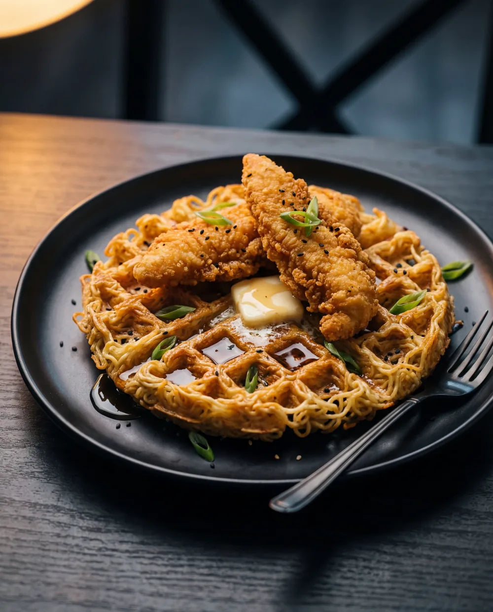 Protein Ramen Waffle photo